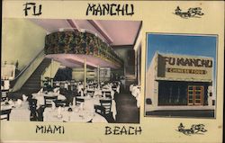 Fu Manch Chinese & American Restaurant Miami Beach, FL Postcard Postcard Postcard
