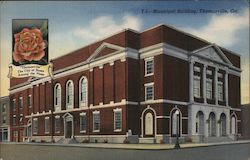 Municipal Building Thomasville, GA Postcard Postcard Postcard