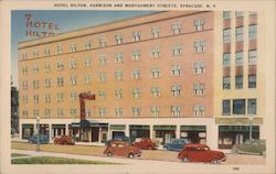 Hotel Hilton, Harrison and Montgomery Streets Postcard