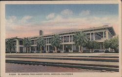 El Garces, Fred Harvey Hotel Postcard