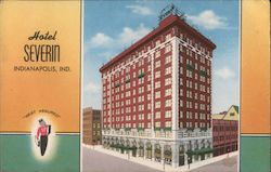 Hotel Severin Postcard