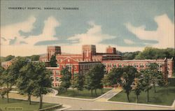 Vanderbilt Hospital Postcard