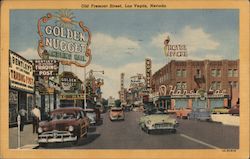 Old Fremont Street Postcard