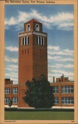 International Harvester Tower Postcard