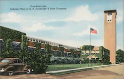 Crawfordsville, Indiana Plant of R.R. Donnelley & Sons Company Postcard Postcard Postcard