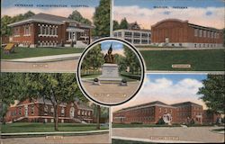 Veterans Administration Hospital Marion, IN Postcard Postcard Postcard