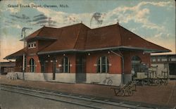 Grand Trunk Depot Postcard