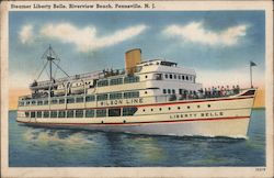 Steamer Liberty Belle, Riverview Beach Pennsville, NJ Postcard Postcard Postcard