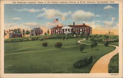 Oesterlen Orphans' Home, United Lutheran Church of North America Postcard