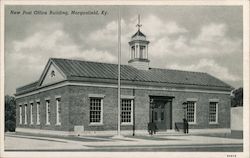 New Post Office Building Morganfield, KY Postcard Postcard Postcard