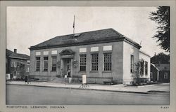 Postoffice Lebanon, IN Postcard Postcard Postcard