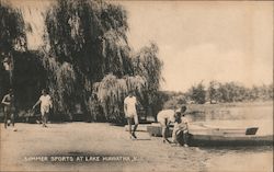 Summer Sports Postcard