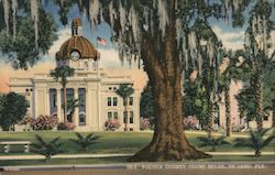 Volusia County Court House Postcard