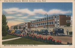 Meliton Carbajal School Unit Postcard