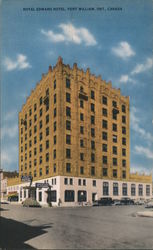 Royal Edward Hotel Postcard