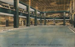 St. George Natural Salt Water Swimming Pool Brooklyn, NY Postcard Postcard Postcard