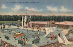 Lido Beach Casino and Pool Postcard