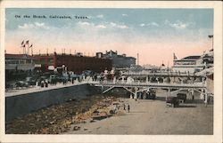 On the Beach Postcard