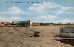Rio Grande Flood of 1954 Laredo, TX Postcard Postcard Postcard