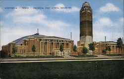 Will Rogers Memorial Auditorium & Tower, Municipal Coliseum Postcard