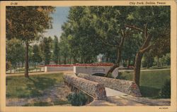 City Park Postcard