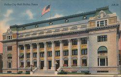 Dallas City Hall Postcard