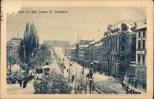 Karl Johans Gate Oslo Norway
