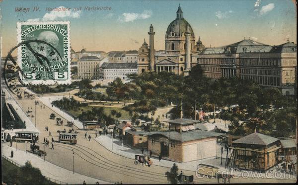 Rektoratskirche St. Karl Borromäus - Karlskirche Vienna Austria
