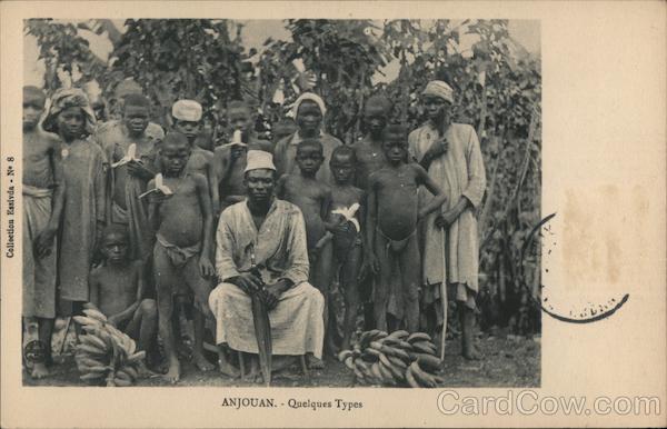 Quelques Types Anjouan Africa