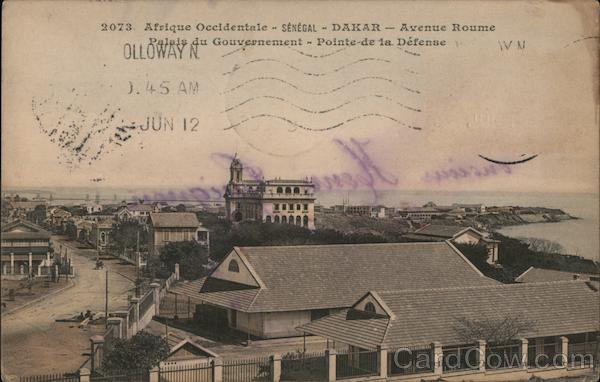 Afrique Occidentale - Senegal - dakar - Avenue Roume