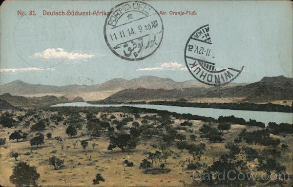 Orange River, German South West Africa Namibia