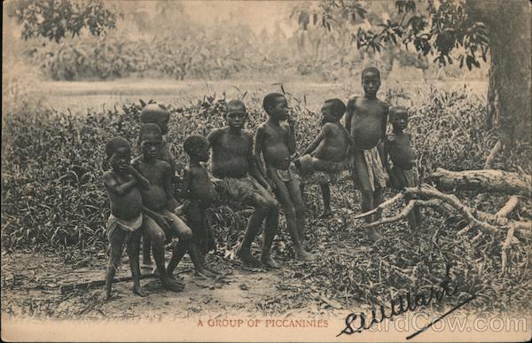 A Group of Piccaninies South Africa