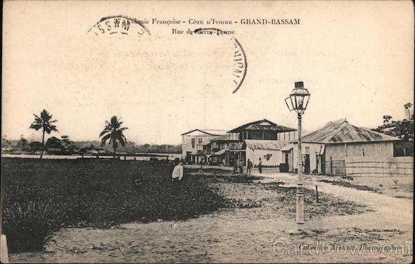 Colonie Francaise - Cote D'Ivoire - Grand Bassam Ivory Coast