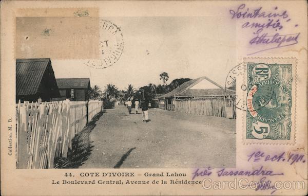 Le Boulevard Central, Avenue de la Residence Grand Lahou Ivory Coast