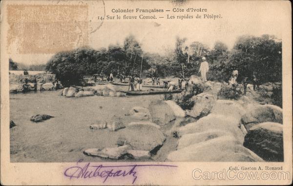 Petepre Rapids on the Comoe River Ivory Coast Africa