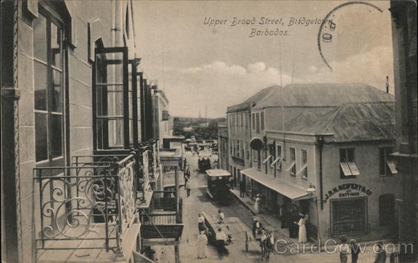 Upper Broad Street Bridgetown Barbados Caribbean Islands