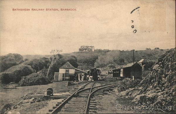 Railway Station Bathsheba Barbados Caribbean Islands