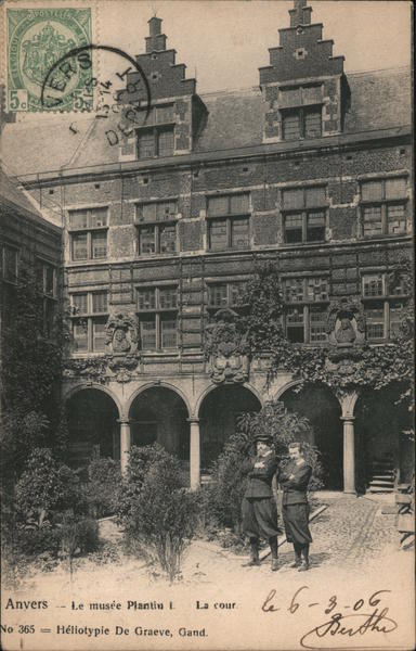 Plantin-Moretus Museum Antwerp Belgium