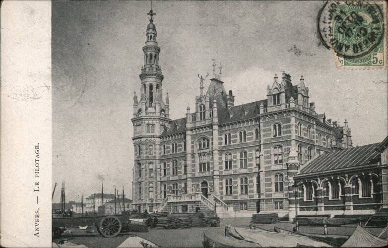 The Pilotage, Public Administration Building Antwerp Belgium