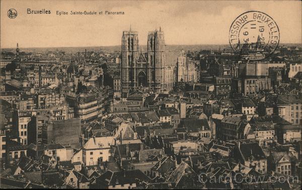 Cathedral of St. Michael and St. Gudula Brussels Belgium