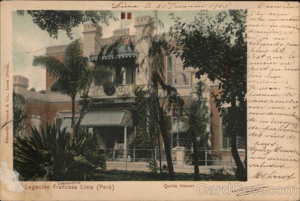 Quinta Heeren, a Haunted House Lima Peru
