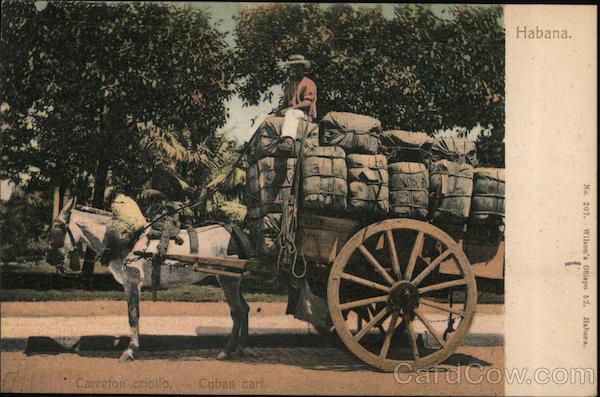 Carreton criollo, Cuban Cart, habana Havana