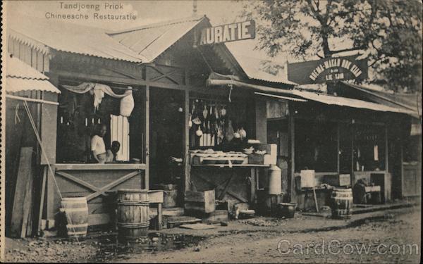 Tandjoeng Priok, Chineesche Restaurantie Jakarta Indonesia