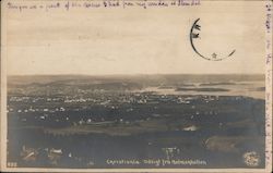 Christiania. Udsigt from Holmenkollen Postcard