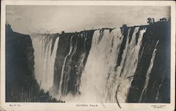 Victoria Falls, Rhodesia Zimbabwe Africa Postcard Postcard Postcard