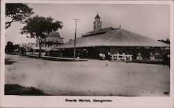 Bourda Market Georgetown, British Guiana South America Postcard Postcard Postcard