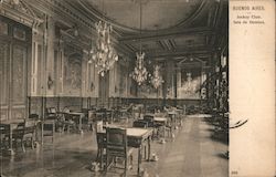 Jockey Club - Sala de Domino Postcard