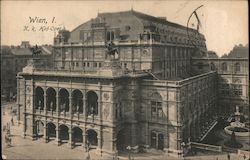 Wien, Hof-Oper Postcard