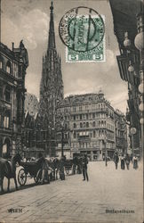 Wien, Stefansthurm Postcard