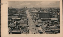 View of City Looking East Melbourne, Australia Postcard Postcard Postcard